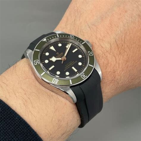 tudor cinturino gomma|Orologio TUDOR Black Bay GMT .